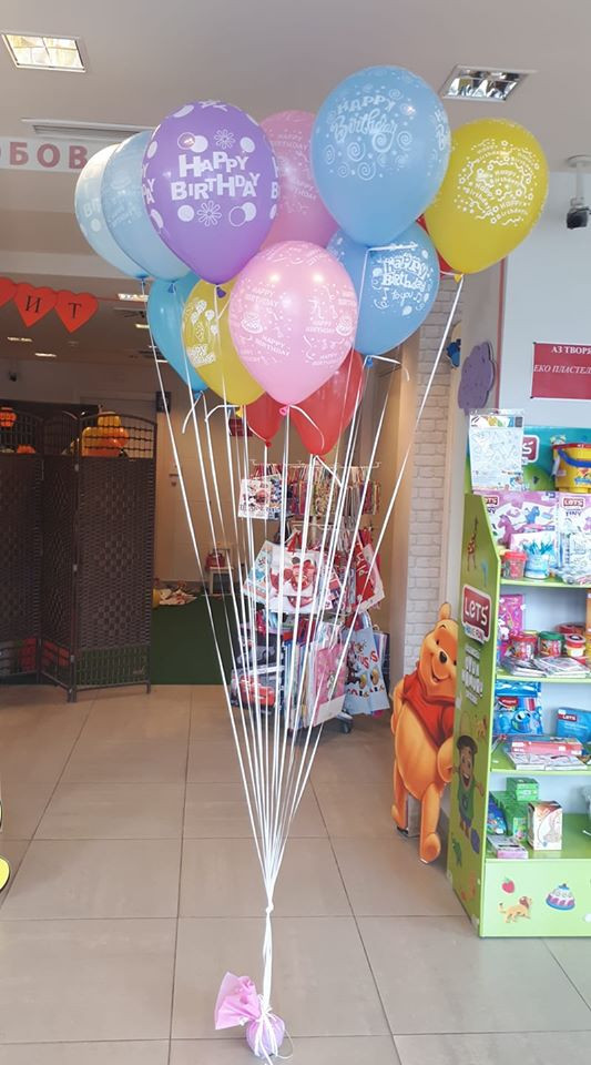 балони с хелий варна